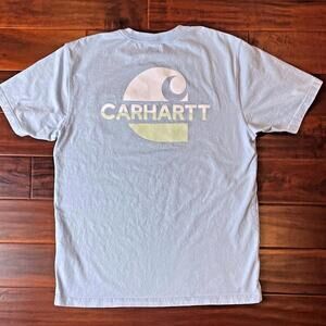 Carhartt Men's Loose Fit  Short Sleeve Pocket C Graphic T-Shirt Moons Size M